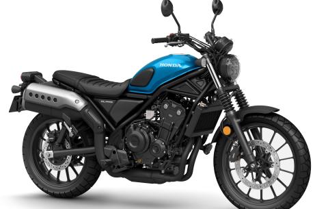 Honda CL500 Candy Caribean Blue Sea